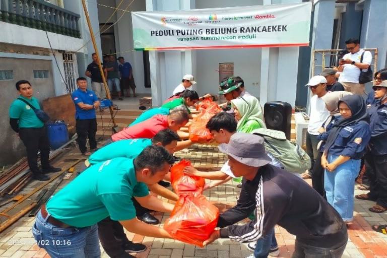 Summarecon Solidarity Cares for the Tornado Disaster