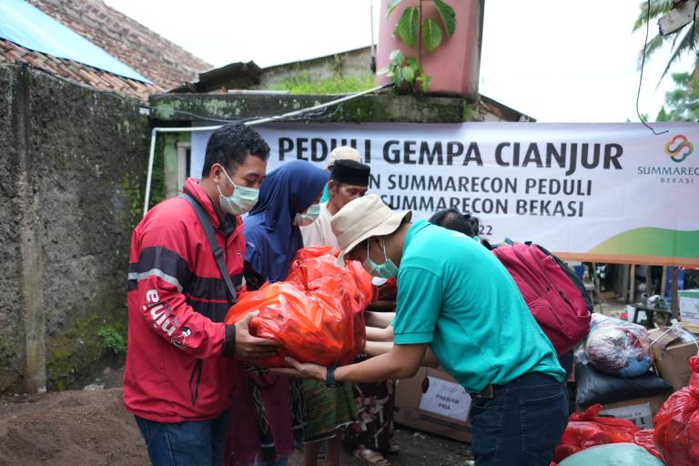 Cianjur Earthquake Care Social Activities