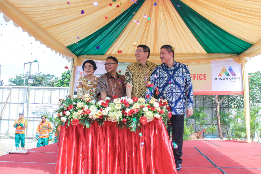Ground Breaking of M-Town Office Summarecon Serpong