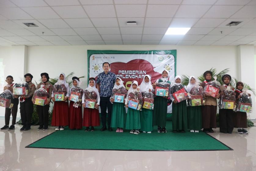 Together Care for Education, Summarecon Donates School Equipment for Achieving Students