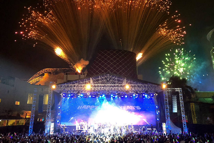 New Year 2018 Celebration at La Piazza, Summarecon Kelapa Gading