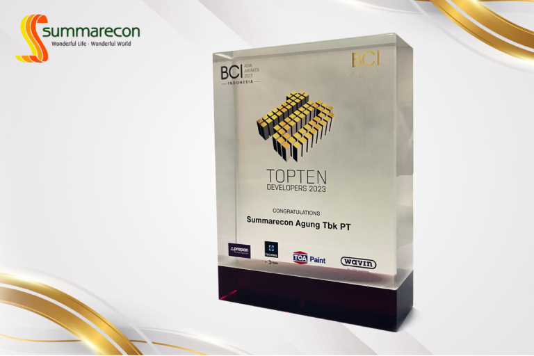 Winning Prestigious Awards, Summarecon is a Trusted Developer