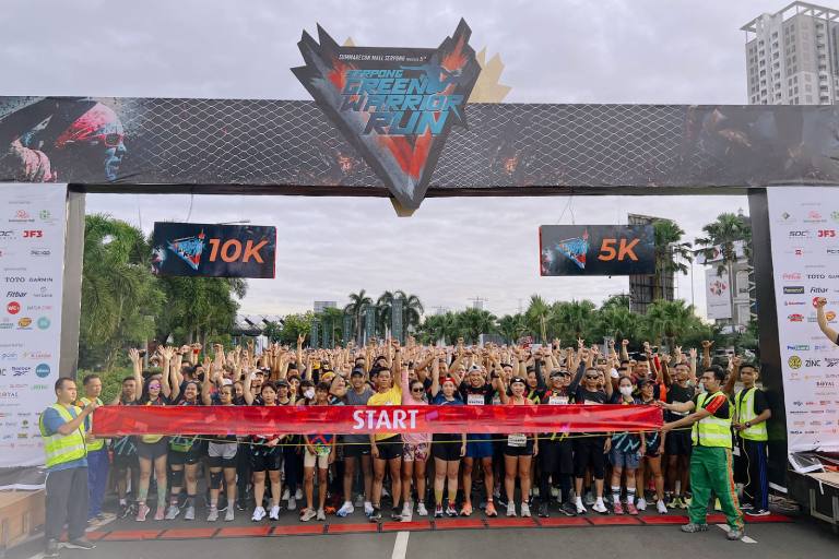 Over 2.000 Warriors from Around the World Took Part on Serpong Green Warrior 2022!