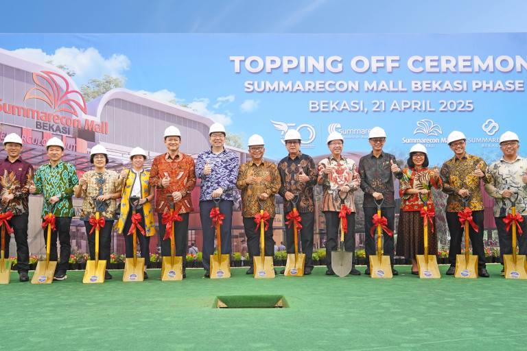Summarecon Mall Bekasi Phase II Topping Off Ceremony Held, Soon To Open