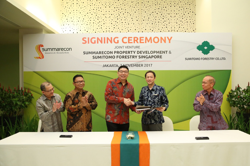 Summarecon Bekasi Cooperates with Sumitomo Forestry Present New Cluster